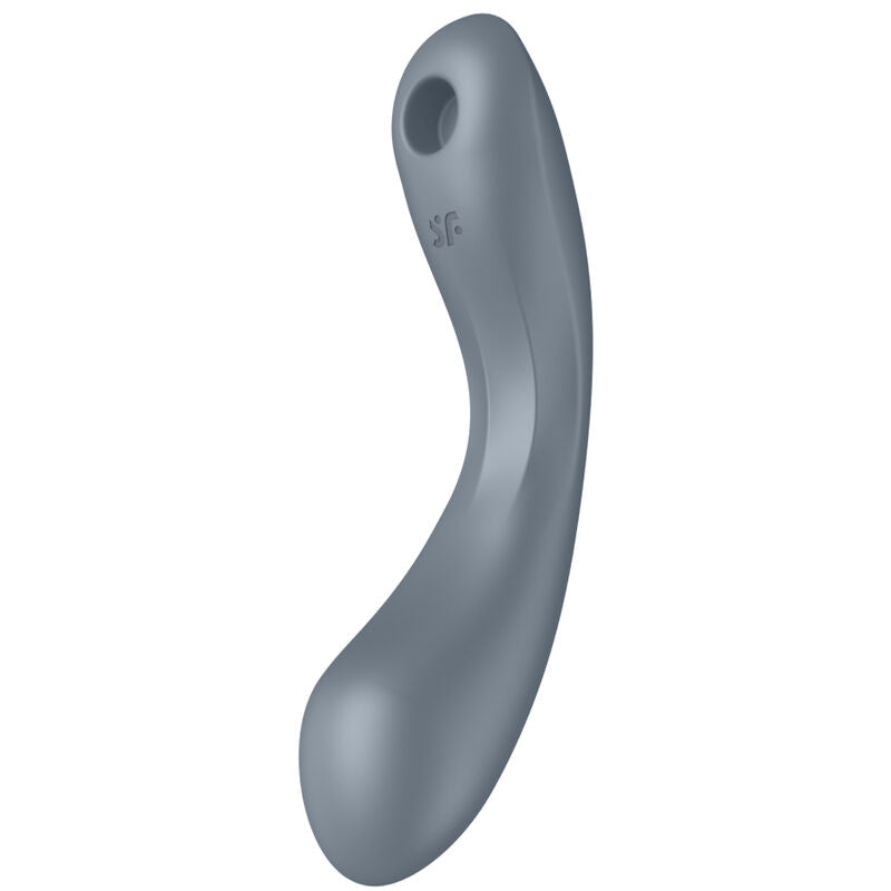 SATISFYER - CURVE TRINITY 1 AIR PULSE VIBRATION GREY - Amore24