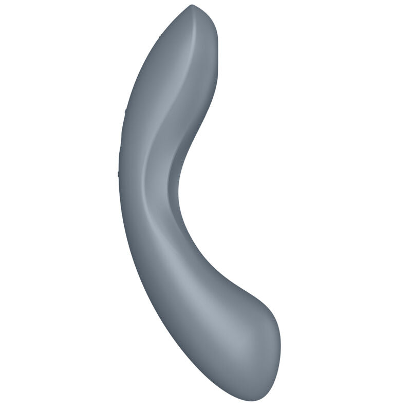 SATISFYER - CURVE TRINITY 1 AIR PULSE VIBRATION GREY - Amore24