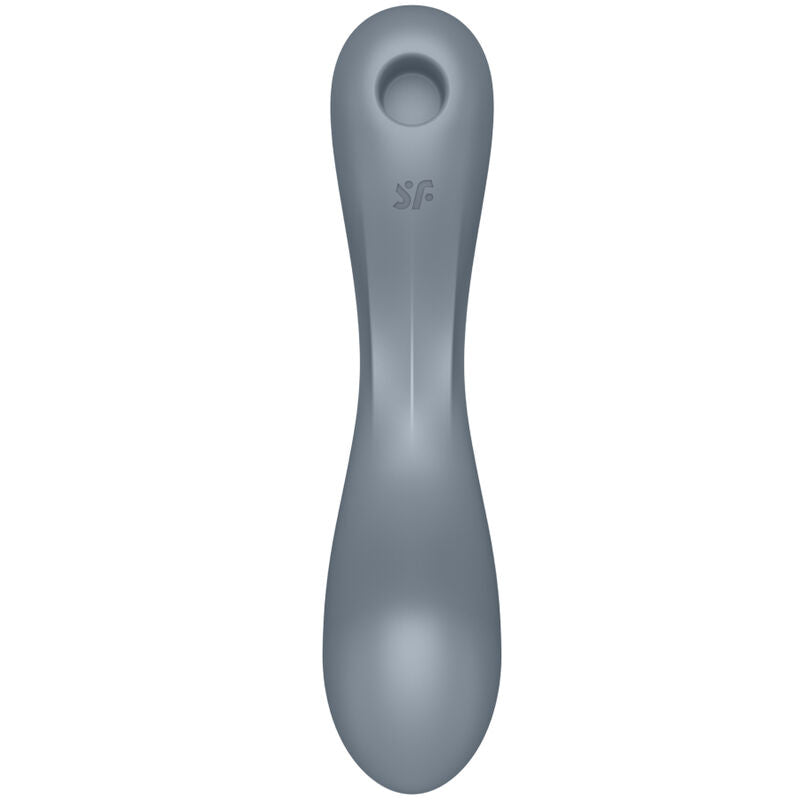 SATISFYER - CURVE TRINITY 1 AIR PULSE VIBRATION GREY - Amore24