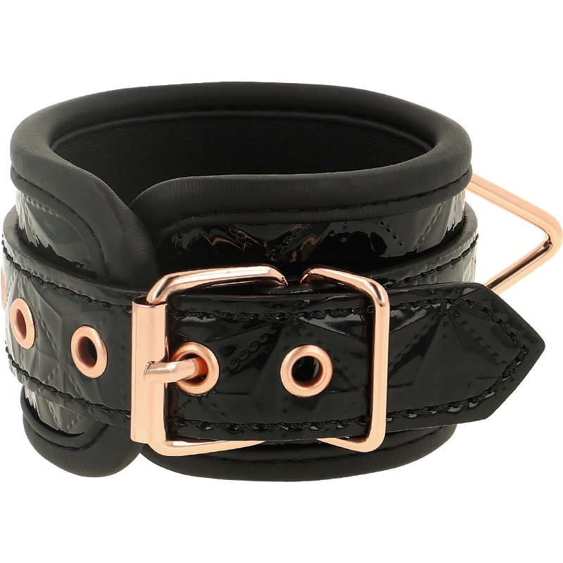 COQUETTE CHIC DESIRE - BLACK EDITION PREMIUM HANDCUFFS WITH NEOPRENE LINING - Amore24