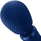 FUN FACTORY - VIM SILICONE RECHARGEABLE VIBRATING WEIGHTED RUMBLE WAND SUNRISE ORANGE - Amore24