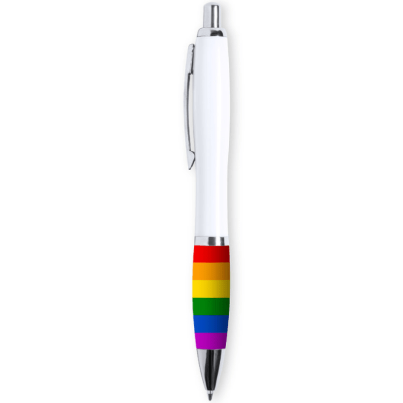 PRIDE - LGBT FLAG WHITE BIROS - Amore24