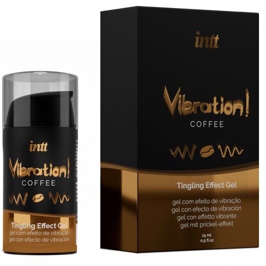 INTT MASSAGE & ORAL SEX - HOT EFFECT COFFEE FLAVOR MASSAGE GEL - Amore24