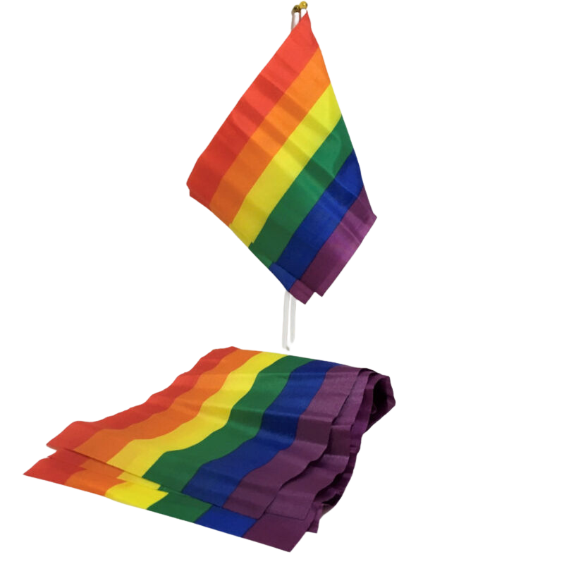 PRIDE - LGBT FLAG SMALL FLAG BANNER - Amore24
