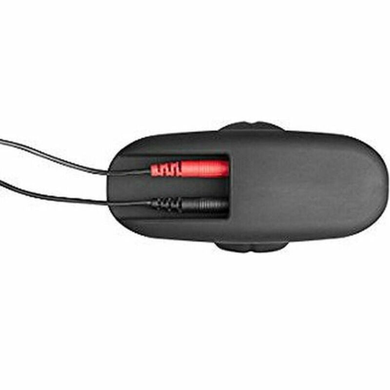 ELECTRASTIM - SILICONE BLACK ROCKER BUTT PLUG LARGE - Amore24