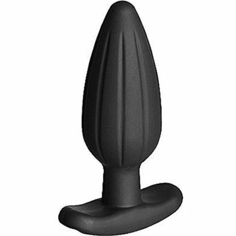 ELECTRASTIM - SILICONE BLACK ROCKER BUTT PLUG LARGE - Amore24