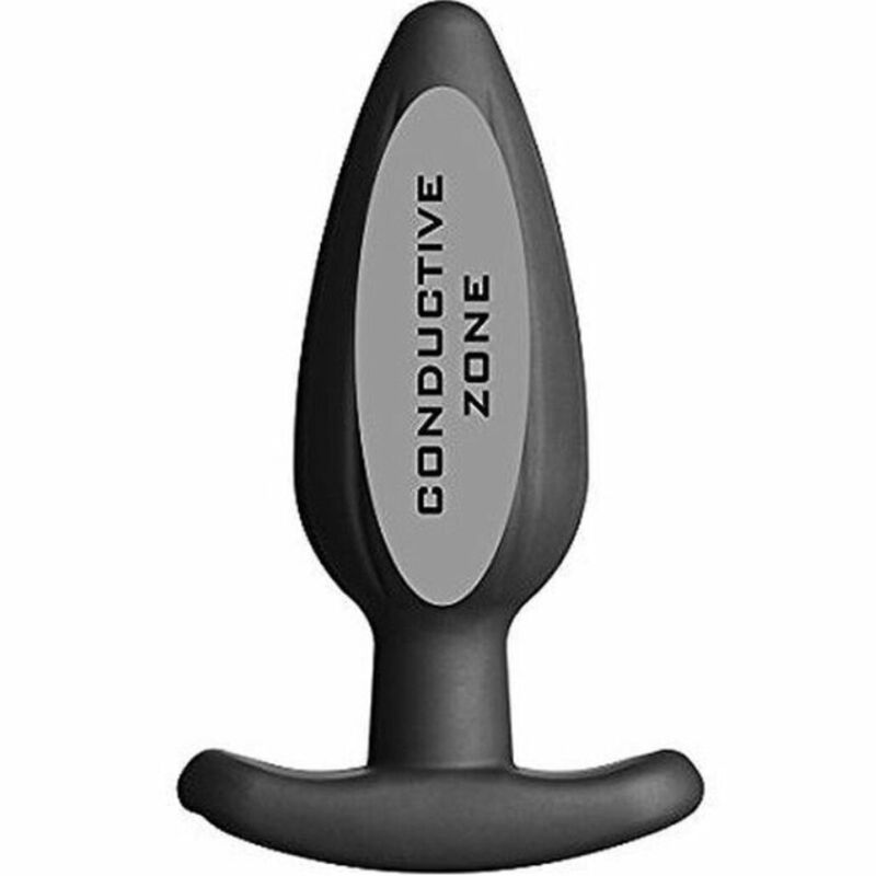 ELECTRASTIM - SILICONE BLACK ROCKER BUTT PLUG LARGE - Amore24