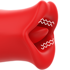 MIA - SICILIA DOUBLE PLEASURE VIBRATING + BITING - Amore24