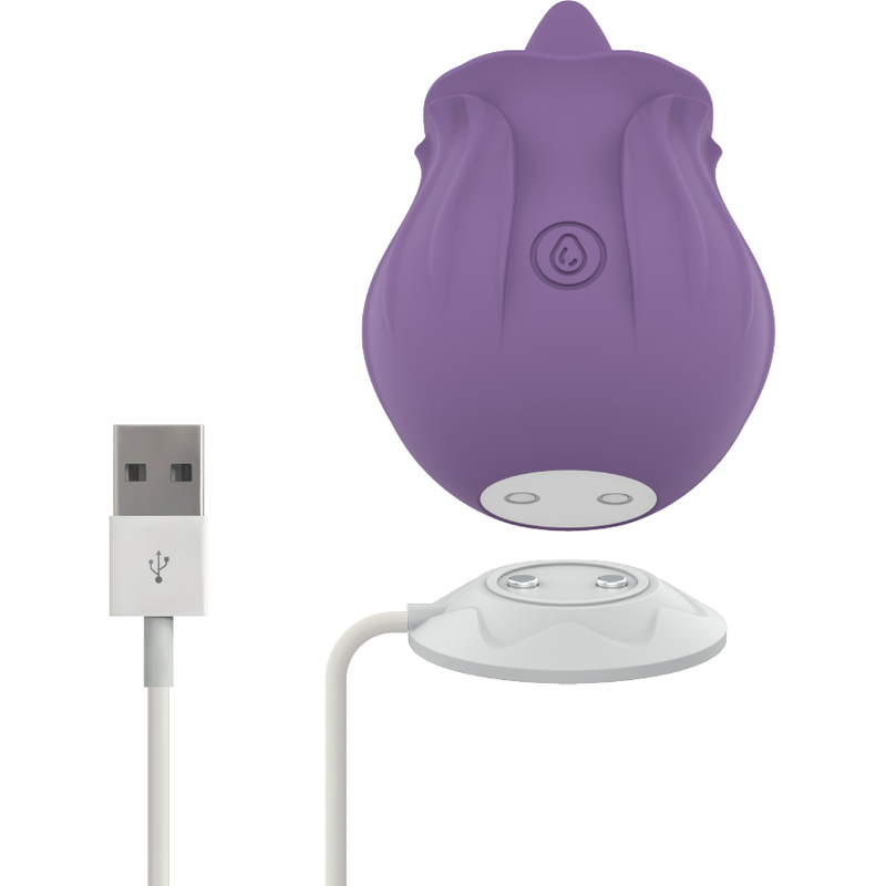 INTENSE - VIOLET CL TORIS STIMULATOR 10 VIBRATIONS LILAC - Amore24