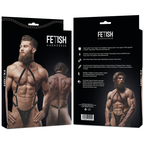 FETISH SUBMISSIVE ATTITUDE - MENS ECO-LEATHER JOCK STRAP HARNESS - Amore24