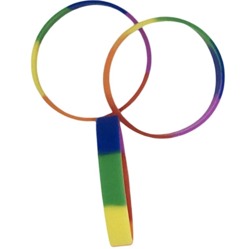 PRIDE - LGBT FLAG SILICONE BRACELET - Amore24