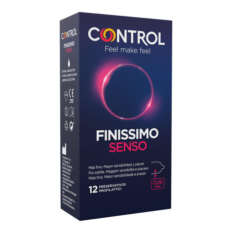 CONTROL - ADAPTA SENSO CONDOMS 12 UNITS - Amore24