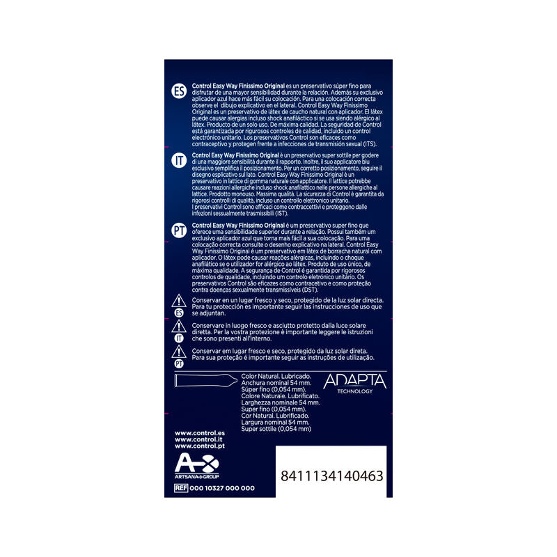 CONTROL - ADAPTA EASY WAY FINISSIMO 10 UNITS - Amore24