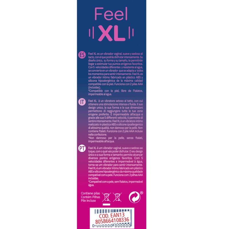 CONTROL - FEEL XL VIBRATING BULLET - Amore24