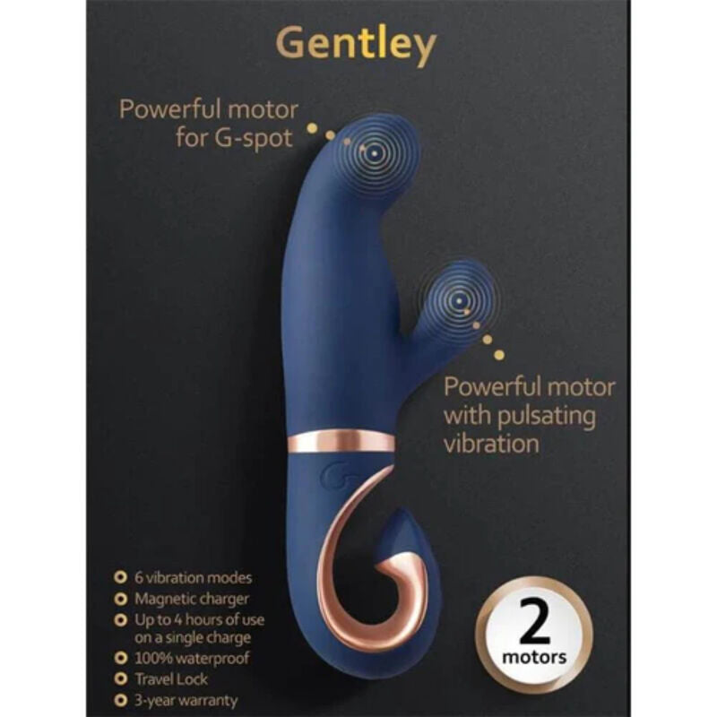 G-VIBE - GENTLEY G-SPOT VIBE CARIBBEAN BLUE - Amore24