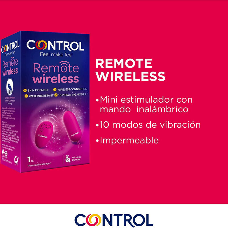 CONTROL - PERSONAL MASSAGER WIRELESS REMOTE CONTROL - Amore24