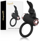 COQUETTE CHIC DESIRE - COCK RING WITH VIBRATOR BLACK/ GOLD - Amore24