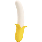 PRETTY LOVE - BANANA GEEK SUPER POWER 7 VIBRATIONS UP&DOWN SILICONE BLACK - Amore24