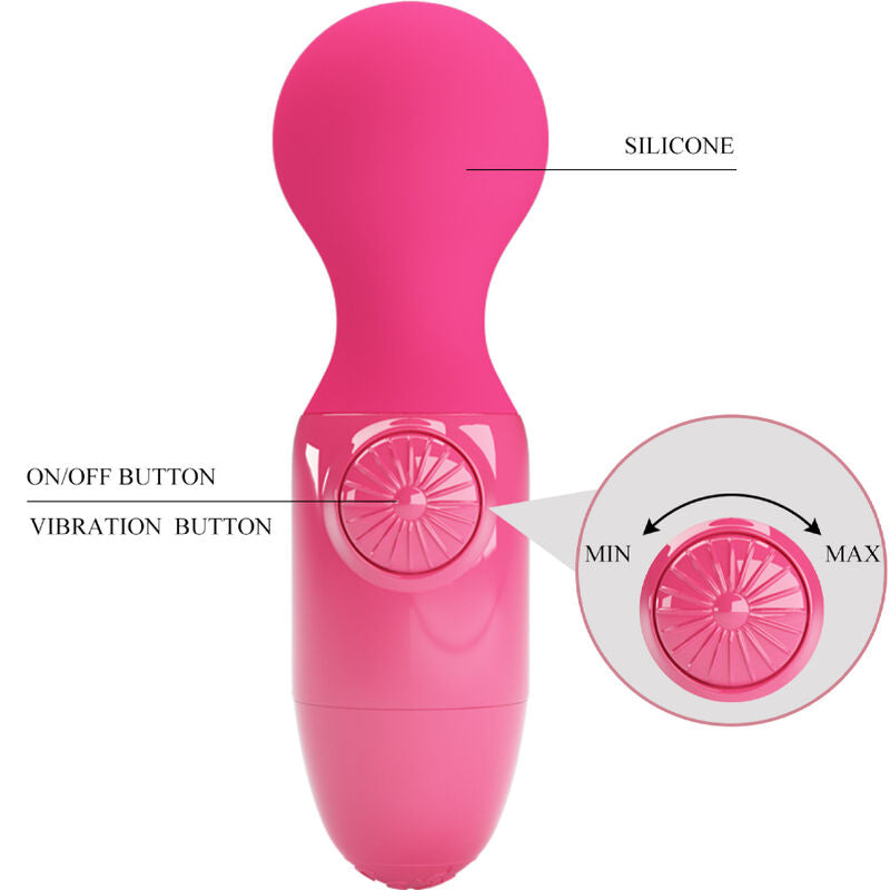 PRETTY LOVE - MAGENTA MINI PERSONAL MASSAGER - Amore24