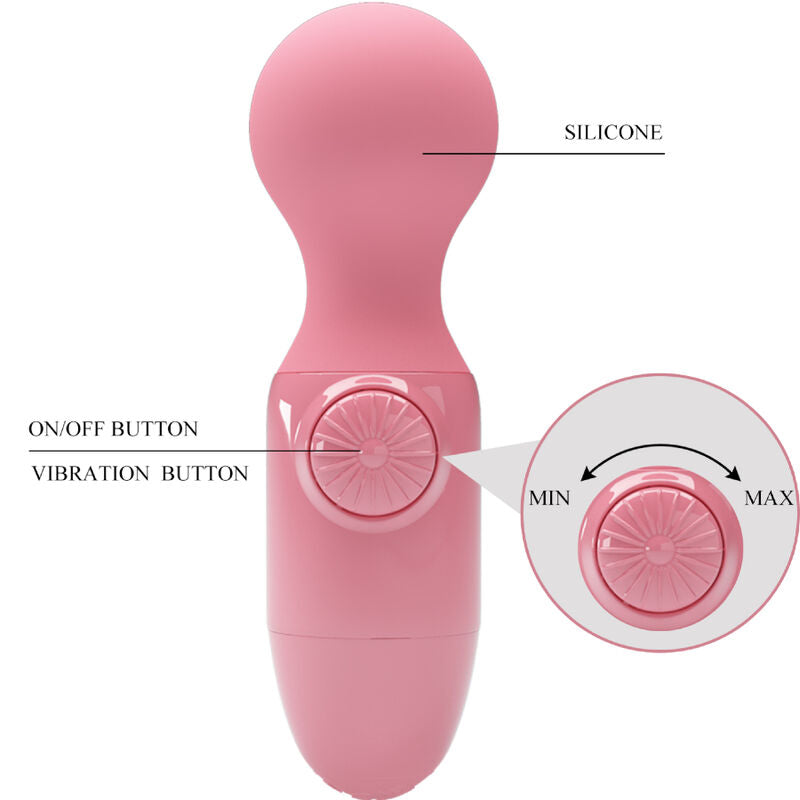 PRETTY LOVE - PINK MINI PERSONAL MASSAGER - Amore24