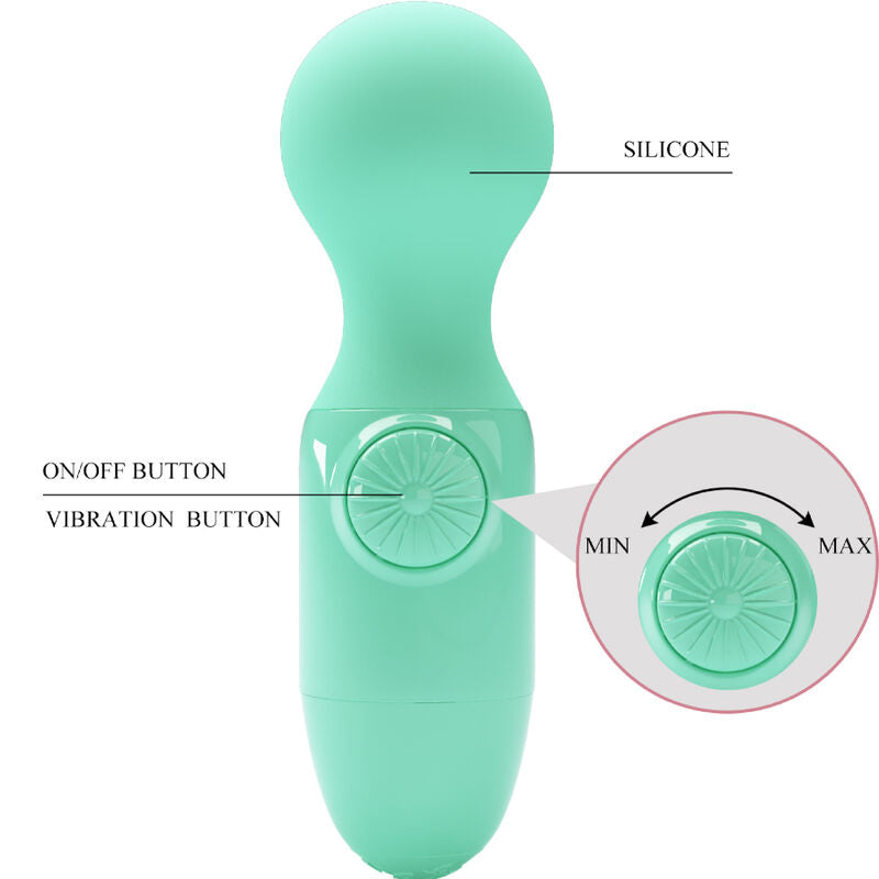 PRETTY LOVE - GREEN MINI PERSONAL MASSAGER - Amore24