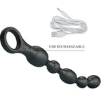 PRETTY LOVE - VAN ANAL BALLS 10 VIBRATIONS RECHARGEABLE SILICONE - Amore24