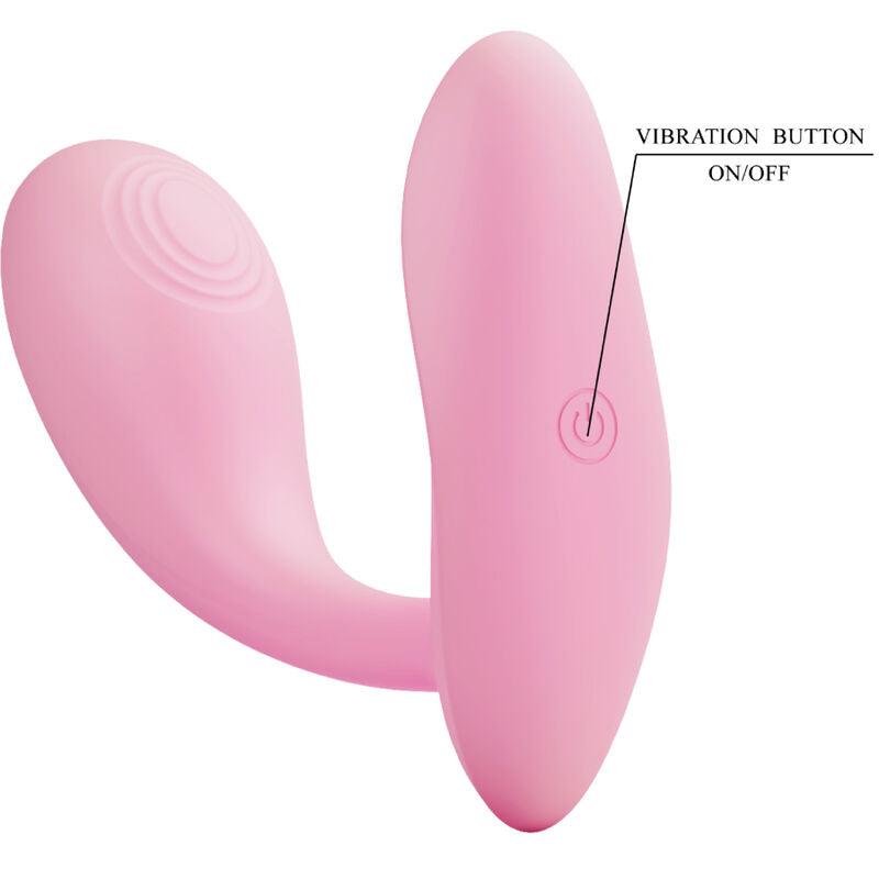 PRETTY LOVE - BAIRD G-SPOT 12 VIBRATIONS RECHARGEABLE PINK APP - Amore24