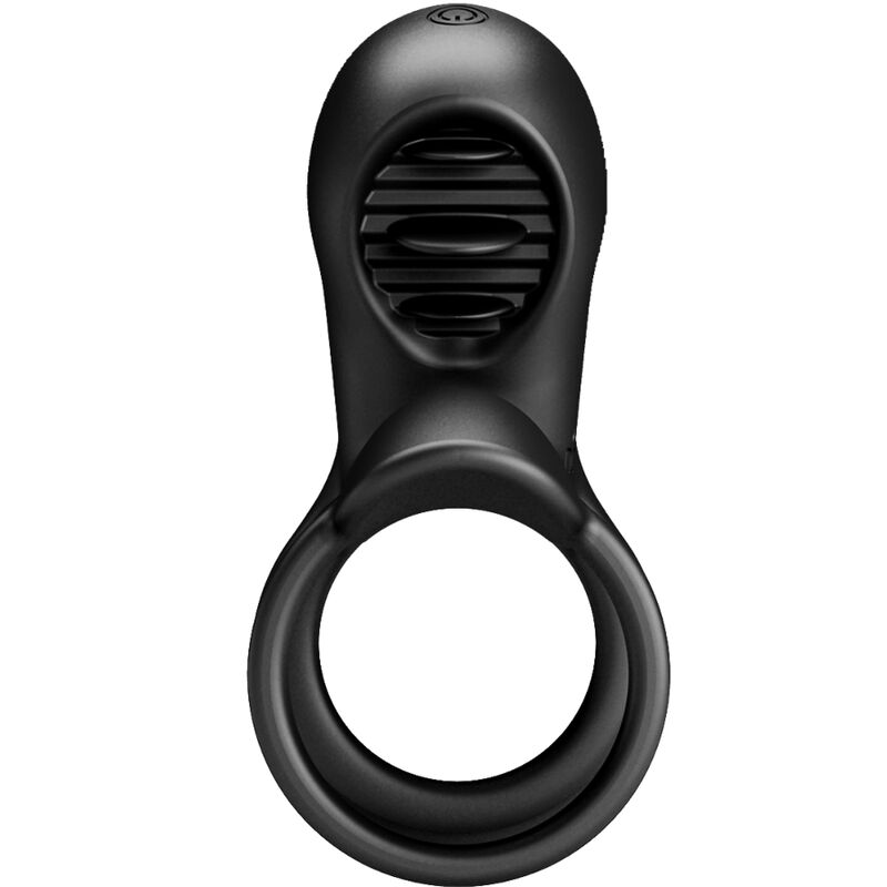PRETTY LOVE - JAMMY PENIS SHEATH 12 VIBRATIONS WITH RECHARGEABLE SILICONE TONGUE - Amore24