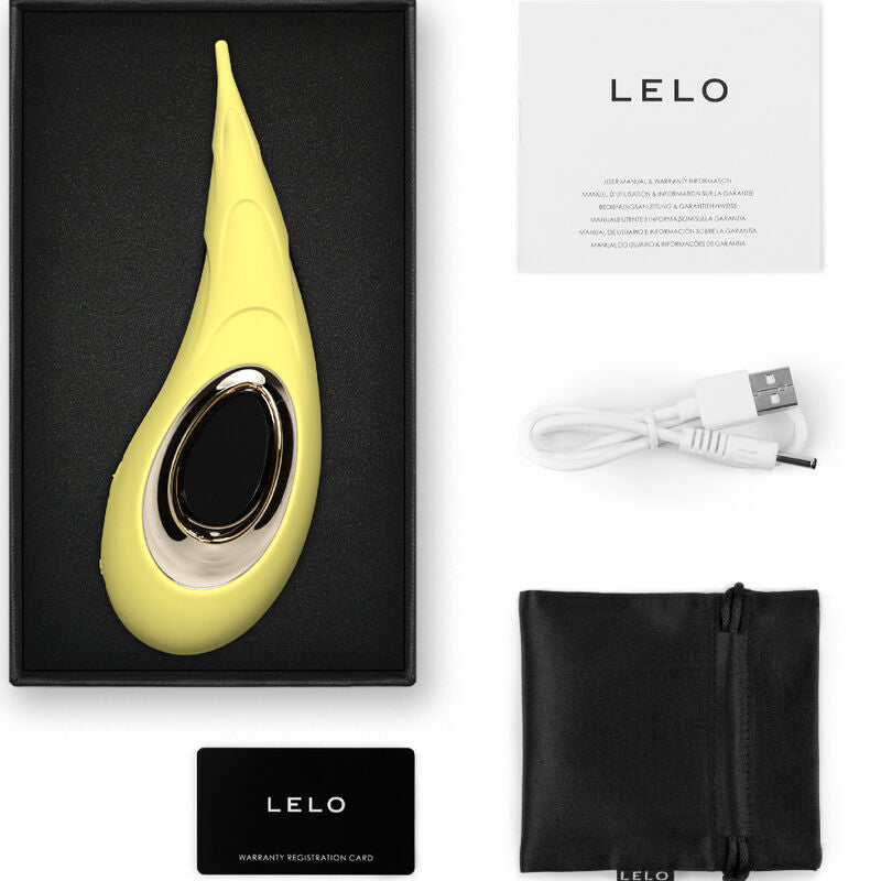 LELO - DOT CRUISE CLITORIS STIMULATOR OCHER ORANGE - Amore24