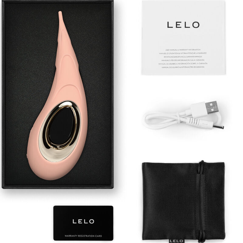 LELO - DOT CRUISE CLITORIS STIMULATOR OCHER ORANGE - Amore24