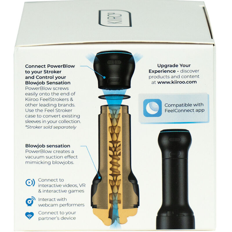 KIIROO - POWERBLOW INTERACTIVE SUCTION DEVICE - Amore24