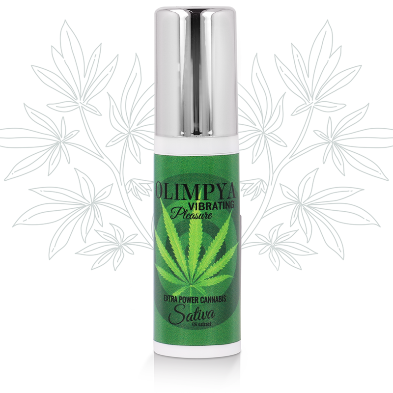 OLIMPYA - VIBRATING PLEASURE EXTRA SATIVA CANNABIS - Amore24