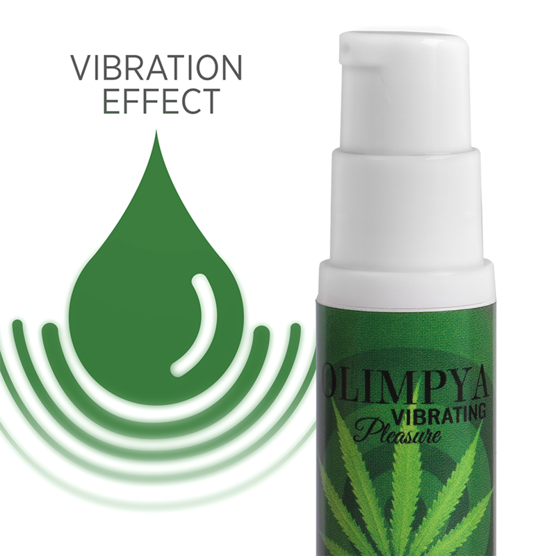 OLIMPYA - VIBRATING PLEASURE EXTRA SATIVA CANNABIS - Amore24