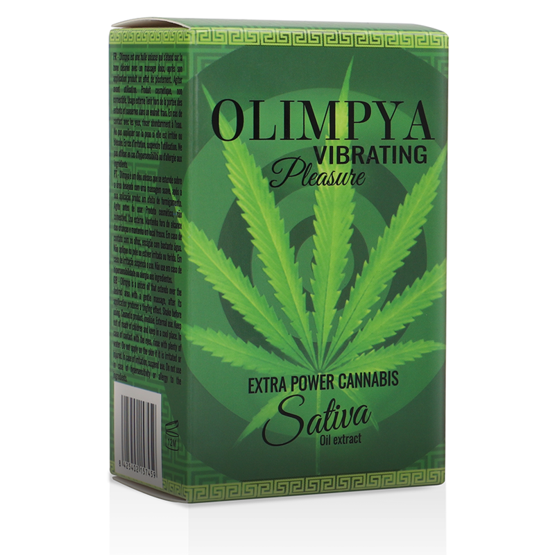 OLIMPYA - VIBRATING PLEASURE EXTRA SATIVA CANNABIS - Amore24