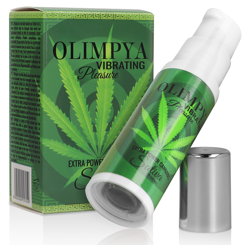 OLIMPYA - VIBRATING PLEASURE EXTRA SATIVA CANNABIS - Amore24