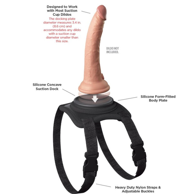 PIPEDREAMS - BODY DOCK LAP STRAP HARNESS - Amore24