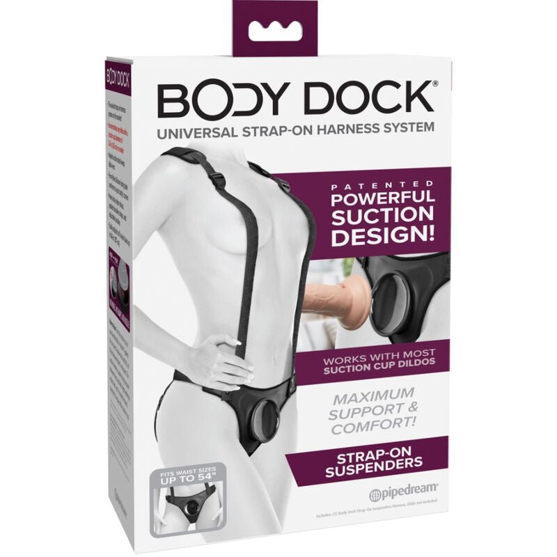 PIPEDREAMS - BODY DOCK STRAP - ON SUSPENDERS - Amore24