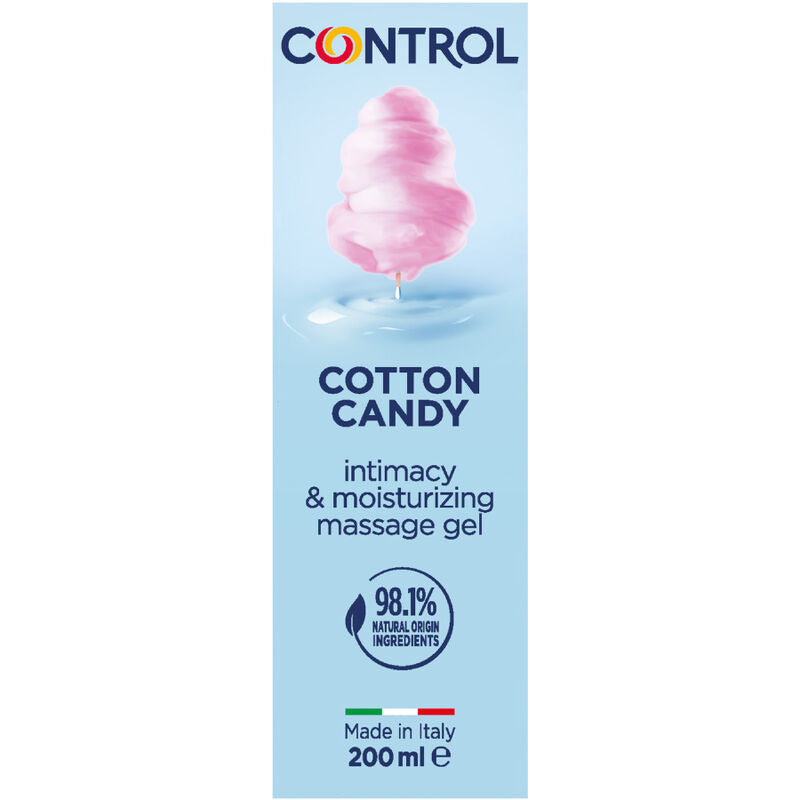 CONTROL - COTTON CANDY MASSAGE GEL 3 IN 1 200 ML - Amore24