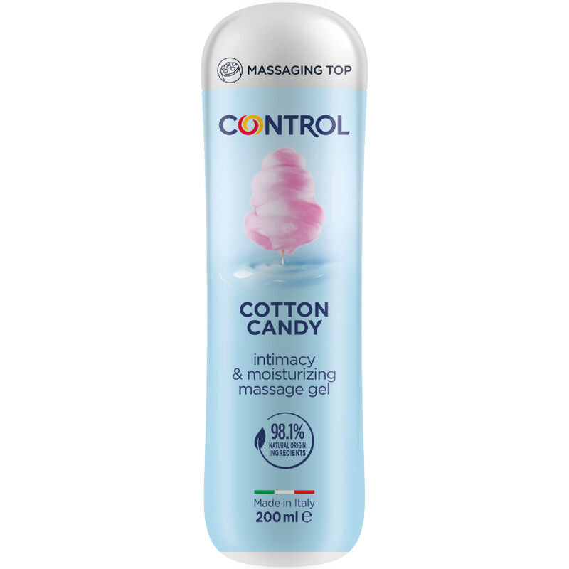 CONTROL - COTTON CANDY MASSAGE GEL 3 IN 1 200 ML - Amore24