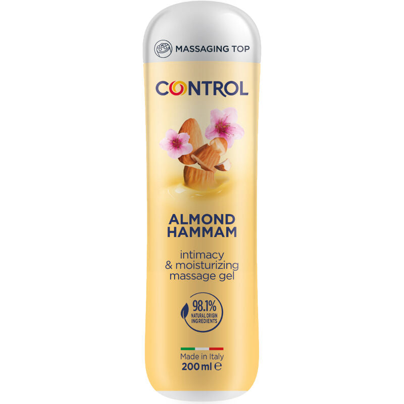 CONTROL - ALMOND HAMMAM MASSAGE GEL 3 IN 1 200 ML - Amore24