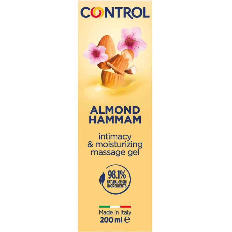 CONTROL - ALMOND HAMMAM MASSAGE GEL 3 IN 1 200 ML - Amore24