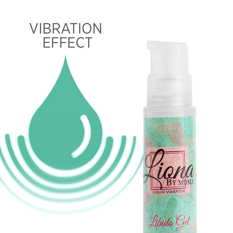 LIONA BY MOMA - LIQUID VIBRATOR LIBIDO GEL 6 ML - Amore24