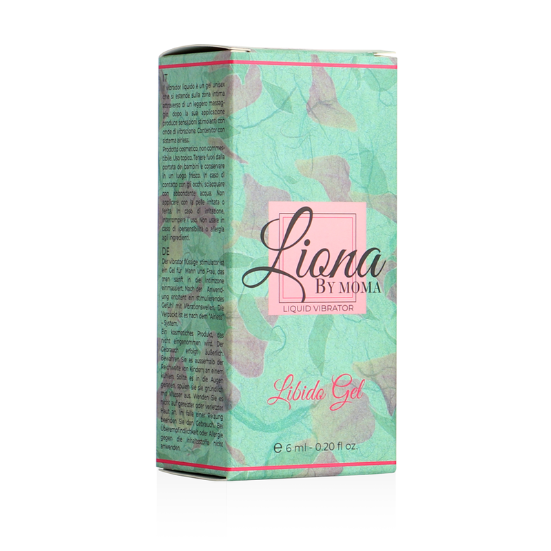 LIONA BY MOMA - LIQUID VIBRATOR LIBIDO GEL 6 ML - Amore24
