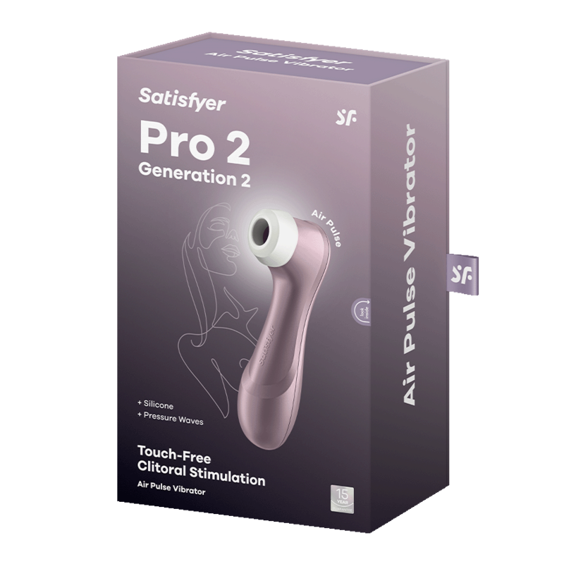 SATISFYER - PRO 2 AIR PULSE STIMULATOR BLUE - Amore24