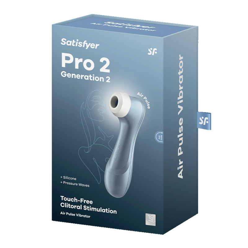 SATISFYER - PRO 2 AIR PULSE STIMULATOR BLUE - Amore24