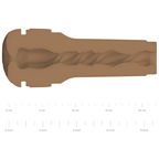KIIROO - FEEL STROKER GENERIC BUTT MASTURBATOR - MID BROWN - Amore24