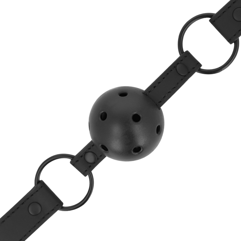 INTENSE - FETISH VEGAN LEATHER BALL GAG - Amore24