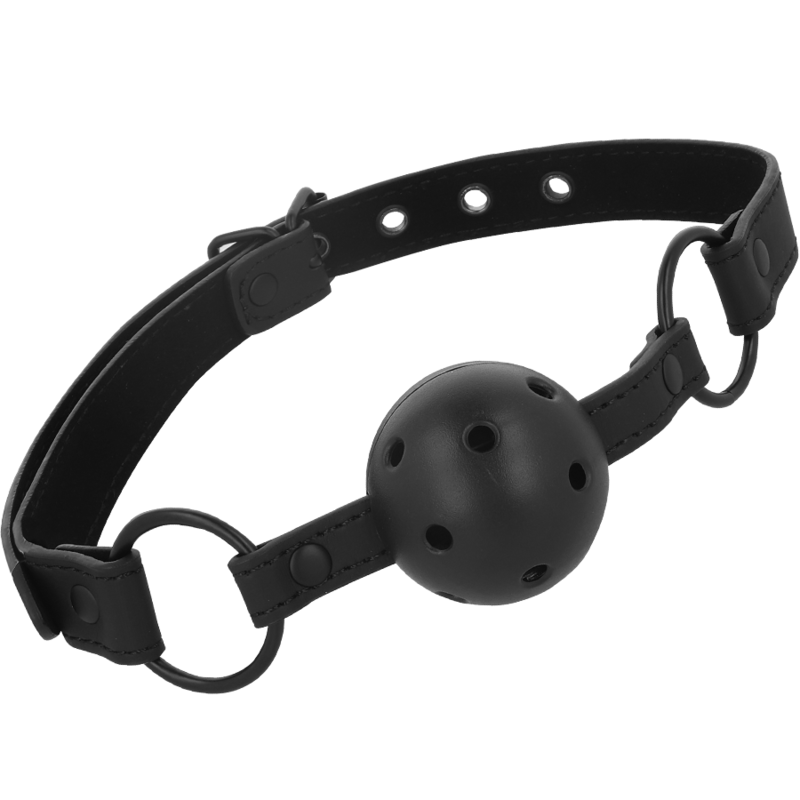 INTENSE - FETISH VEGAN LEATHER BALL GAG - Amore24