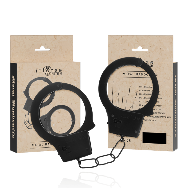 INTENSE - FETISH METAL HANDCUFFS - Amore24