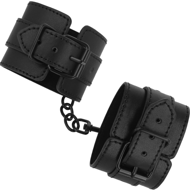 INTENSE - FETISH VEGAN LEATHER HANDCUFFS - Amore24